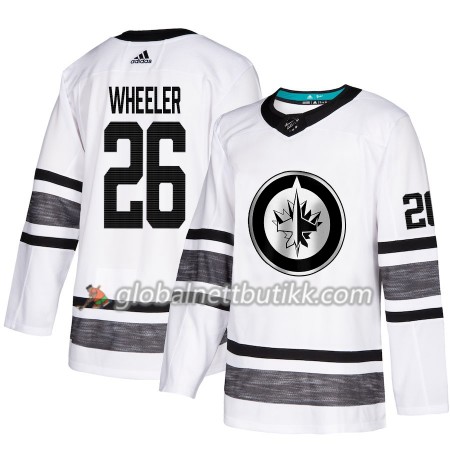 Winnipeg Jets Hockeydrakt All Star 2019 Blake Wheeler 26 Hvit 2019 NHL All-Star Adidas Authentic - Herre